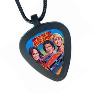 The Dukes Of Hazzard Pickbandz Real Guitar Pick Unisex Necklace